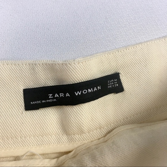 SOLD! Zara Ecru Tassel Shorts - Picture 7 of 8